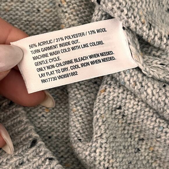 3.1 Philip Lim x Target Women’s Gray Wool Rollneck Sweater Large - Picture 7 of 9